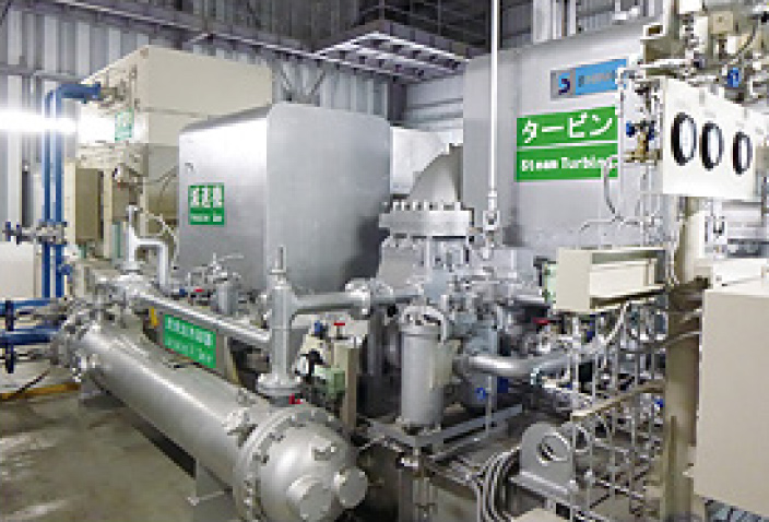 画像 Steam turbine generator